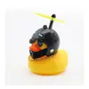 Decoración de Coche de Bob Esponja con Libélula de Bambú, Figura de Pato Rompevientos, Casco Turbo, Sombrero, Pato Social, Pato Rico