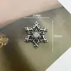 Accesorios Vintage de Aleación, Joyería Personalizada con Forma de Cruz Incrustada de Diamantes, Accesorios de Flores Barrocas, Accesorios para el Cabello, Flores para Zapatos, Materiales para Manualidades