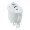 Kcd1 Interruptor Eléctrico Certificado Americano Tipo Balancín Ovalado Blanco de 3 Pines y 3 Velocidades en Forma de Barco Impresión Iioi Etl