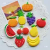 Ímãs de Frutas para Jardim de Infância Auxílios Didáticos Desenhos Animados Animais Fofos Ímãs de Geladeira Borracha Macia Quadro Branco Quadro Preto Adesivos Magnéticos