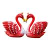 Corona Cisne Transfronteriza Día de San Valentín Coche Decoración Hogar Regalo Estatua Diseño Artesanías de Resina Decoración Hogar