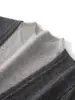 Moda Otoño e Invierno Versátil para el Trabajo Suave y Cómodo Adelgazante para Mujer Elegante Nuevo Cárdigan de Cachemira Cuello Semi-Alto Falso Dos Piezas
