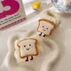 Muñequera para Lavado de Cara, Muñequera Impermeable Antisalpicaduras, Tostada de Queso Linda, Artefacto a Prueba de Humedad, Muñequera Absorbente para el Cabello, Muñequera de Pan