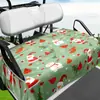 Suministro Exclusivo Transfronterizo de Cubiertas Antipolvo para Asientos de Carritos de Golf, Fundas para Asientos, Protectores de Asientos para Carros Turísticos, Serie Navideña