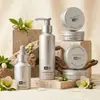 Envases de aluminio de pared simple para cuidado de la piel, botellas y latas de aluminio mate de color original, empaques de aluminio personalizados para tónico, sérum y crema facial