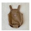 Ropa para Niños Estilo Coreano Otoño Nuevo Mameluco para Bebé con Tirantes Bebé Triángulo Harem Sin Mangas Bolsa Ropa de Pedos