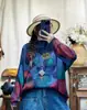Suéter casual de punto de algodón versátil con estampado estilo coreano para mujer, nuevo top de moda otoño e invierno, ajuste ceñido, jersey para mujer