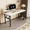 Mesa dobrável pronta para apartamentos de aluguel, mesa de jantar simples para uso doméstico, sem necessidade de instalação, mesa de estudo dobrável
