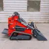 Mini cargadora compacta, una cargadora compacta versátil para exportación a Europa y Estados Unidos