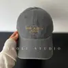 Otoño Nuevo Lavado Bordado de Letras Gorra de Pico Unisex Estilo Coreano Exterior Casual Viaje Deportes Gorra de Béisbol Tendencia