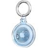 Aplicável ao Localizador Apple Airtag Dispositivo Antiperda Rastreador Capa Protetora Impermeável TPU Transparente para Chaveiro