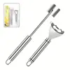 Raspador de Maíz Acero Inoxidable Pelador de Maíz Herramienta Conveniente para Desgranar y Separar Maíz, Pelador Casero de Cocina