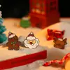 Broche de Papá Noel Europeo y Americano Atmósfera Lindo Pin Personalidad Festiva para Mujer Insignia Creativa Hebilla de Pin de Dibujos Animados Decoración