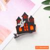 Venta al por mayor de horquillas para el pelo para niños, disfraces de Halloween, accesorios para espectáculos de jardín de infantes, decoraciones de calabaza para Halloween, horquillas para el pelo
