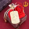 Tío Ma de Cobre Año del Caballo Símbolo de Éxito Insignia de Cintura Colgante para Coche Metal Wu Tai Shen Zhao Gongming Símbolo Colgante Atrae Riqueza