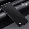 Adequado para Samsung A04 - Capa de Celular com Furo Grande, Proteção Completa, Anti-Queda, Estilosa, Simples, Couro Liso, Anti-Impressão Digital