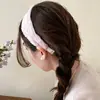 Diadema con Diseño de Corona Alta para Hacer que el Rostro Parezca Más Pequeño, Lujo Ligero, Antideslizante, Tejido, Patrón de Cuadros y Lunares, Sensación de Alta Gama para Adultos y Mujeres Jóvenes