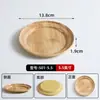Prato Criativo de Melamina para Wagyu Prato Comercial com Textura de Madeira Prato para Buffet de Carne Prato para Churrasco Prato Grill Estilo Japonês