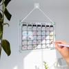 TYU504 Calendário de Quadro de Anotações Pendurado Transfronteiriço Plano Semanal Quadro de Mensagens Apagável Placa Decorativa Acrílica Pendurada