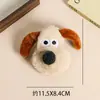 Brinquedo de Pelúcia de Pug Desenho Animado Broche DIY Chaveiro Boneca Pingente de Bolsa Acessório de Cachecol