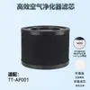 Compatible con los cartuchos de filtro para purificador de aire Tao Tronics TT-AP001/2/3/5/6/7, filtro HEPA