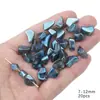 7-12mm Contas de Vidro Retro Tipo Pedrinha Feitas à Mão com Miçangas Pulseira Colar Acessórios de Joia Material
