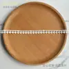 Encaje de bordado soluble en agua con forma de corazón de seda de leche fina de 1 cm Accesorios para ropa Lolita descuento de fábrica fuente al contado