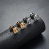 Pendientes de Avión de Paz Anti-Guerra para Hombre Acero de Titanio Hebilla de Tornillo No Deformable Venta Caliente Transfronteriza Joyería Pendientes Versátiles para Mujer