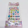 Nuevo Color de Cristal de Diamante Pegatina Transparente Manualidades Infantiles DIY Pegatina de Diamante Funda de Teléfono Móvil Accesorios de Decoración para Coche Pegatina