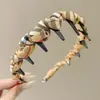 Elegante 2026 Novo Estilo Aro de Cabelo Não Apertado Acessório de Cabelo Estilo Coreano Faixa de Cabelo Maillard Presilha de Cabelo Versátil Vintage para Mulheres