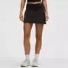 Saia de Tênis Yushuai de Secagem Rápida Cintura Alta Plissada Anti-Exposição Saia Evasê com Bolsos Short de Yoga Saia Curta Esportiva de Golfe