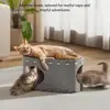 Ninho de Gato, Ninho de Gato Universal para Todas as Estações, Ninho de Gato Dobrável de Espaço Amplo, Ninho de Gato Resistente ao Desgaste e a Arranhões, Cama de Gato de Camada Dupla