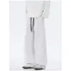 Pantalones deportivos retro americanos 2026 para hombre y mujer, nuevo estilo primavera y otoño, corte holgado, caída suave, pantalones casuales deportivos, pierna recta, marca de tendencia americana