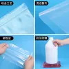 Bolsa autosellable de PE 8 Seda bolsa sellada transparente bolsa sellada para conservar la frescura bolsa de embalaje universal para frutos secos y snacks No. 0-12 mayoreo