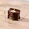 Serie de muebles retro europeos creativos para micro-paisajismo, accesorios de decoración DIY para casa de muñecas, adornos de escritorio mini