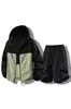 Ropa de Protección Solar de Secado Rápido de Seda de Hielo para Hombres, Ropa de Protección Solar con Capucha de Secado Rápido de Verano, Chaqueta Deportiva, Chaqueta Ligera y Transpirable para Exteriores