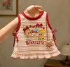 Conjunto de Verano para Niñas Vestido Camiseta Starman 2026 Nuevo Estilo de Verano Vestido Casual Elegante de Dibujos Animados para Bebés y Niños