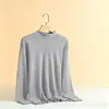 Conjunto de ropa interior térmica de algodón para hombre de mediana edad y ancianos, suéter de algodón completo con cuello medio alto, top y pantalón de punto cálido