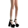 Zapatos de Tacón Altos Versátiles de Estilo Primavera de Moda, Zapatos de Dama a la Moda, Zapatos Mary Jane Retro Franceses para Mujer, Nuevo Estilo 2024