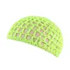 Red para el Cabello Transfronteriza, Gorra de Red Africana, Red para el Cabello de Colores para Mujer, Gorra de Red Tejida Hueca Hecha a Mano, Gorra de Red Elástica Alta Invisible para Poner