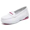 Zapatos de Enfermera Mousideng, Zapatos Blancos para Mujer, Suela Suave Cómoda, Antideslizantes, Suela Suave, Zapatos de Trabajo para Estar de Pie Mucho Tiempo, Venta al por Mayor