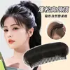 Peine para el Cabello para Mujeres, Herramienta para Dar Volumen al Cabello, Almohadilla para la Parte Superior del Cabello, Pinza para Raíz del Cabello, Almohadilla Invisible Natural para la Parte Superior del Cabello, Moño