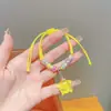 Pulseira Kuromi Infantil Sanrio Meninas Doce Fofa Desenho Animado Feita à Mão Corda de Mão Pequeno Presente Acessórios Delicados