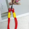 Capa de Celular Minimalista Estilo Ins com Cordão Tira Anti-Queda para Homens e Mulheres, Tira Personalizada para Garrafa de Água, Tira para Pingente de Bolsa