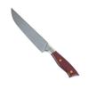 Faca de Chefe de Aço Inoxidável para Comércio Exterior, Faca para Frutas, Cabo de Madeira, Faca Doméstica Multiuso para Fatiar e Cortar Carne Atacado