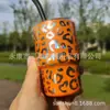 Nuevo Vaso Mini de Sublimación para Licores de 3 oz, Taza de Espresso, Vaso Multicolor de Acero Inoxidable de Doble Pared con Popote