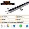 Luz de Lavado de Pared LED Impermeable para Exteriores Antideslumbrante Luz de Contorno para Marquesinas Exteriores Luz de Línea Iluminación para Hotel Casa de Huéspedes