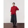 Top de punto de cinco cuartos para mujer, principios de otoño, estilo de alta gama, estilo nuevo con cintas, suéter de punto holgado, suéter de principios de otoño