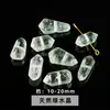 Cuentas de Cristal Natural de Forma Libre, Cuentas de Cristal Super Siete Negro Dorado Grado 7A de Forma Libre, Accesorios para Pulseras de Cristal de Joyería DIY al por Mayor