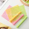 Papel de confeitaria estilo Ins, para bolos, sobremesas, macarons, sanduíches, hambúrgueres, batatas fritas, toalhas de rolo, tapete de papel à prova de óleo